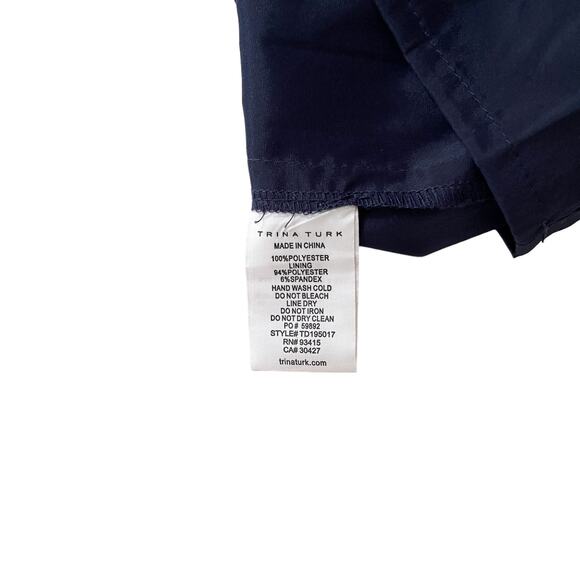 Trina Turk Volcano Mini Dress‎ Indigo - Picture 7 of 7